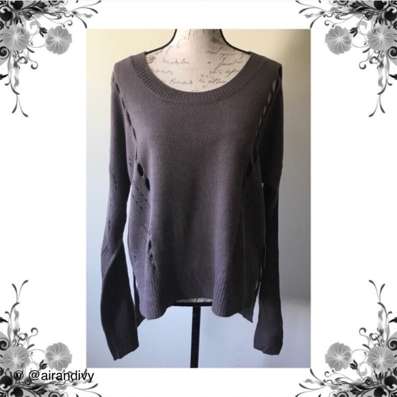 Love Stitch Sweaters - {Love Stitch} Oversized Hi-Lo Knit Sweater